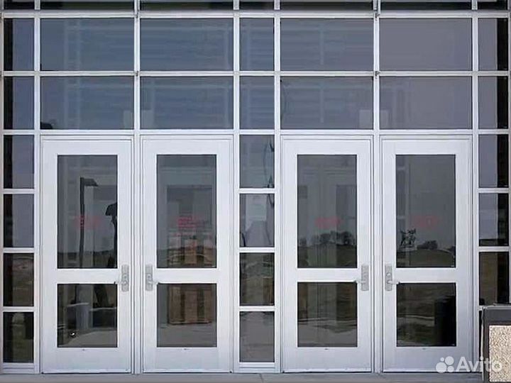 Алюминивые окна двери теплые откосы