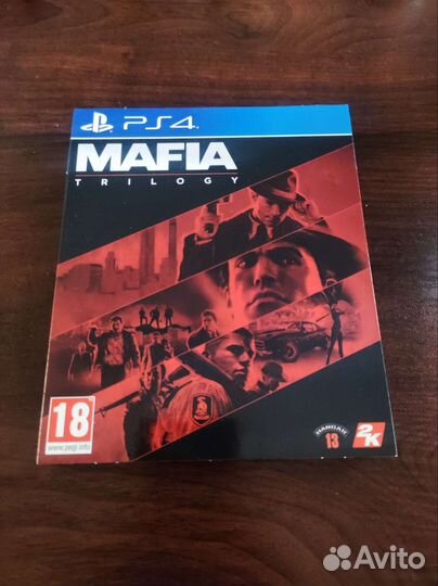 Игра для ps4 Mafia trilogy