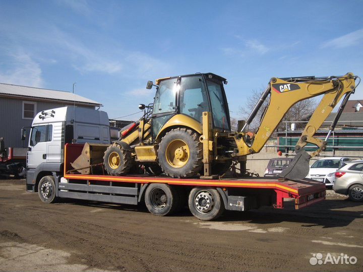 Перевозки негабаритного груза тралом от 300 км