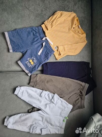 Одежда для мальчика пакетом 80 86