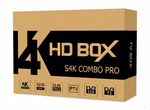 Спутниковый ресивер Hdbox S4K Combo PRO