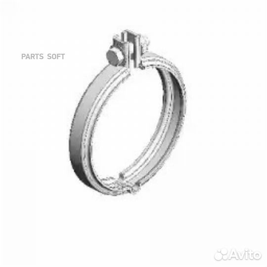 Dinex 80905 DIN80905 хомут трубы глушителя E-line