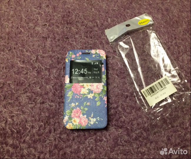 Новый чехол-книжка samsung galaxy s5 mini