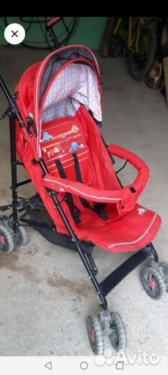 Прогулочная коляска трость