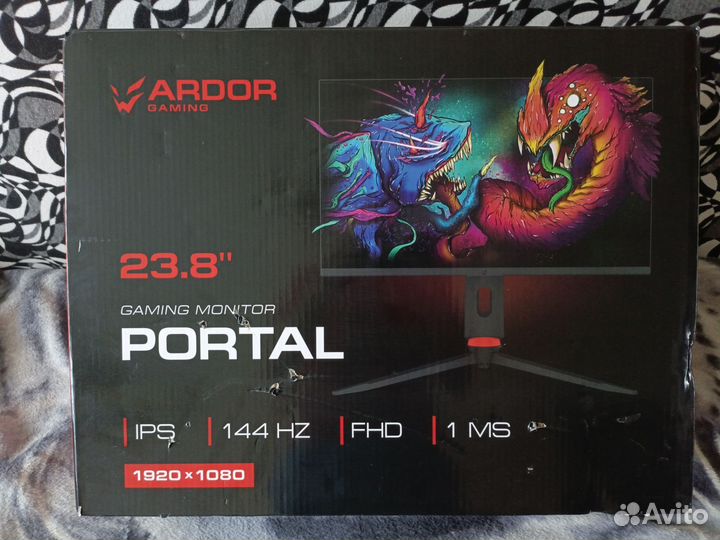 Монитор ardor gaming portal af24h1 1080p