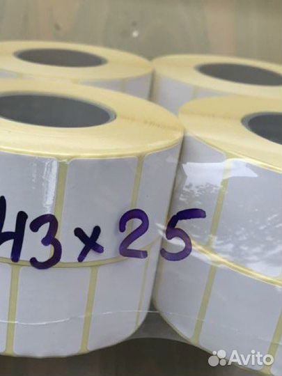 Термоэтикетка 43х25 эко Озон