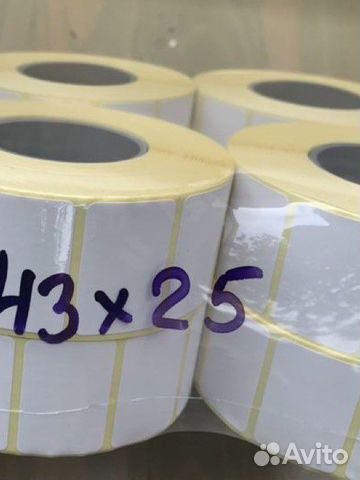 Термоэтикетка 43х25 эко Озон