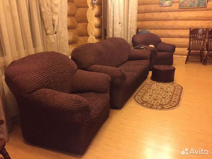 Чехлы на диваны, кресла, стулья