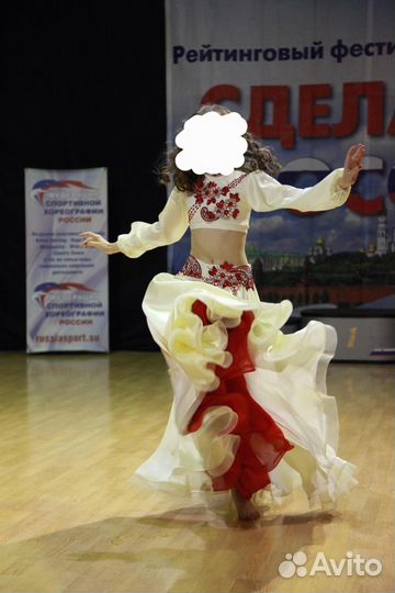 Костюм для восточных танцев детский