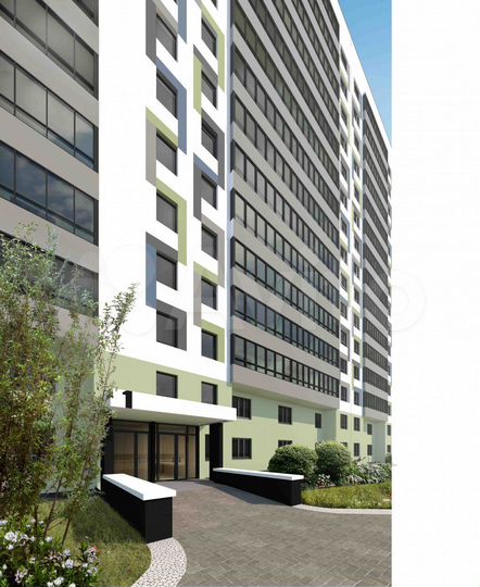 Квартира-студия, 24 м², 2/16 эт.