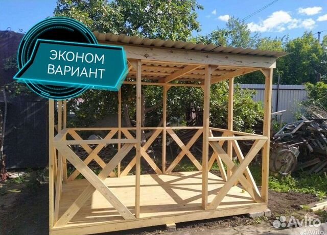 Беседка для дачи