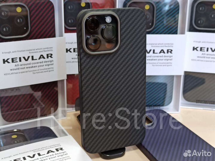 Чехол Kevlar на iPhone 12/13/14 pro/max не Pitaka
