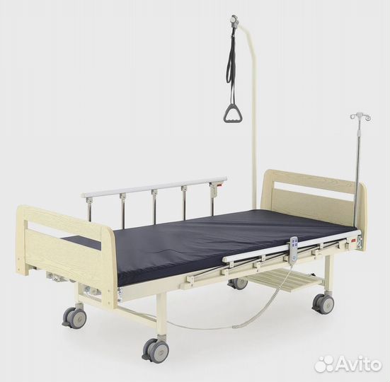Медицинская кровать металическая с механизмом