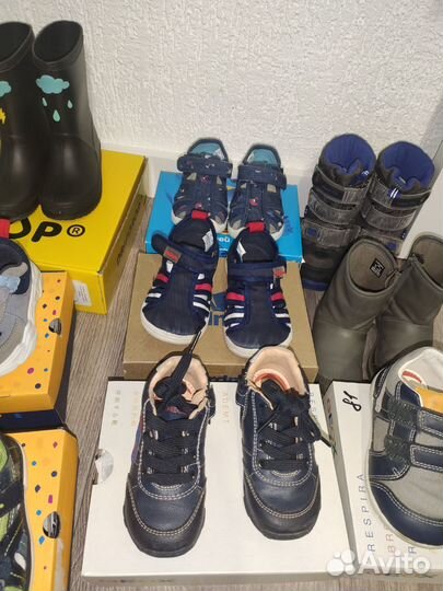 Детская обувь пакетом