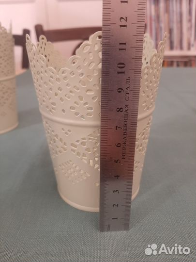 Подсвечник Икея металл