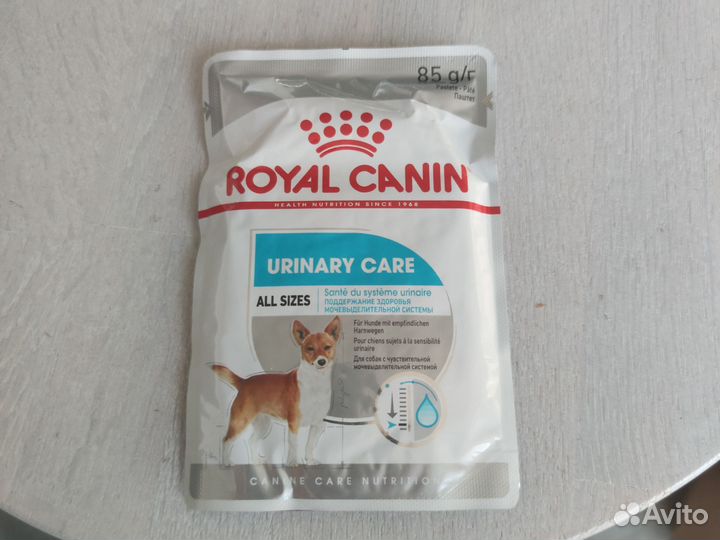 Royal canin urinary care влажный корм для собак