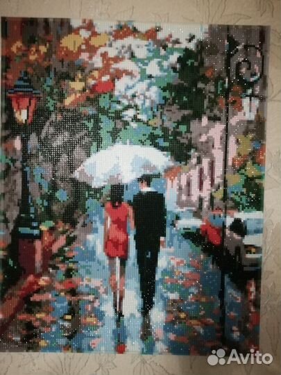 Картина из алмазной мозаики на подрамнике