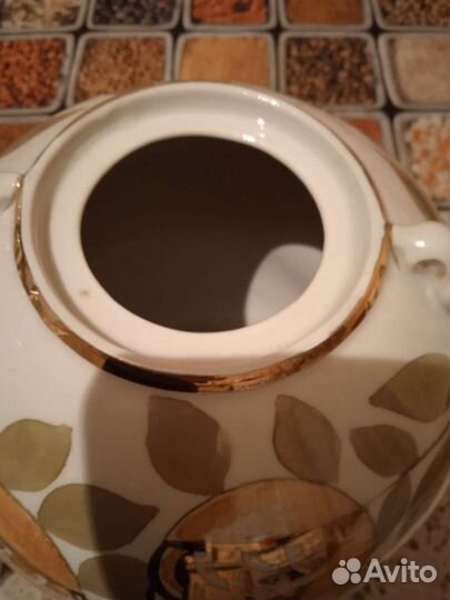 Чайник доливной фарфоровый СССР