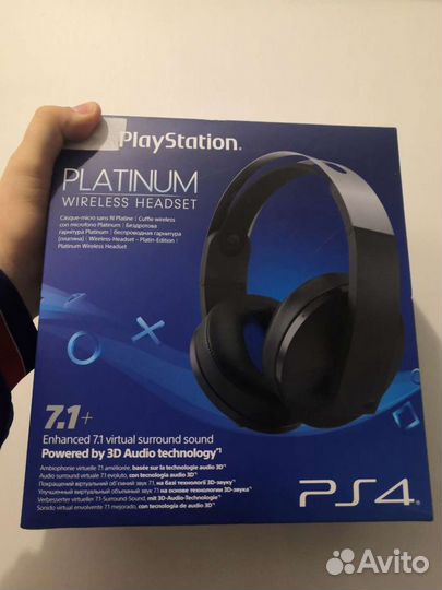 Беспроводные наушники Sony PlayStation 4 Platinum