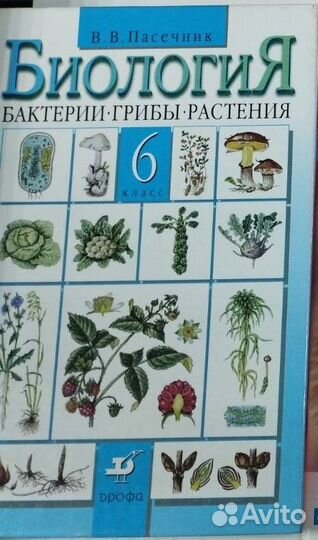 Учебники по биологии 6 7 8 9 тетрадь