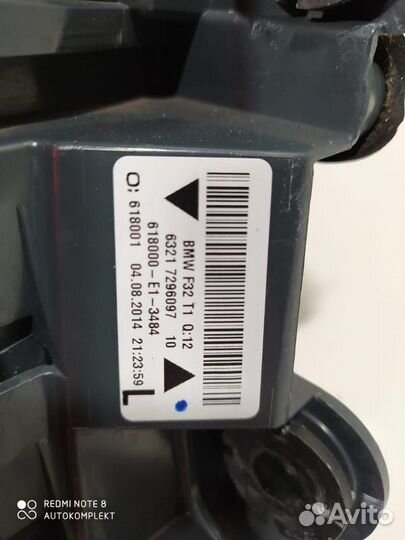 Фонарь задний левый BMW 4 F32/F33/GT F36 2015