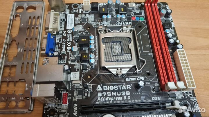 Biostar B75MU3B V6.0 сокет LGA1155