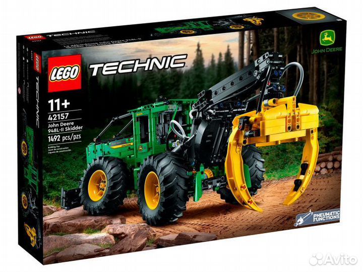 LegoTechnic Трелевочный трактор «John Deere 948L-I