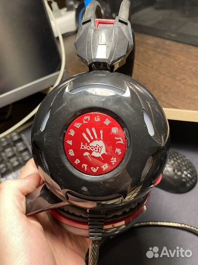 Игровые наушники bloody g300