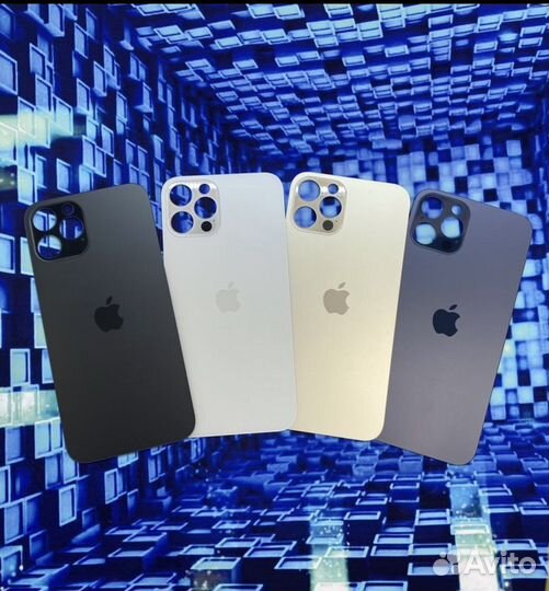 Задняя крышка iPhone XR в корпусе 13 pro 14 Pro