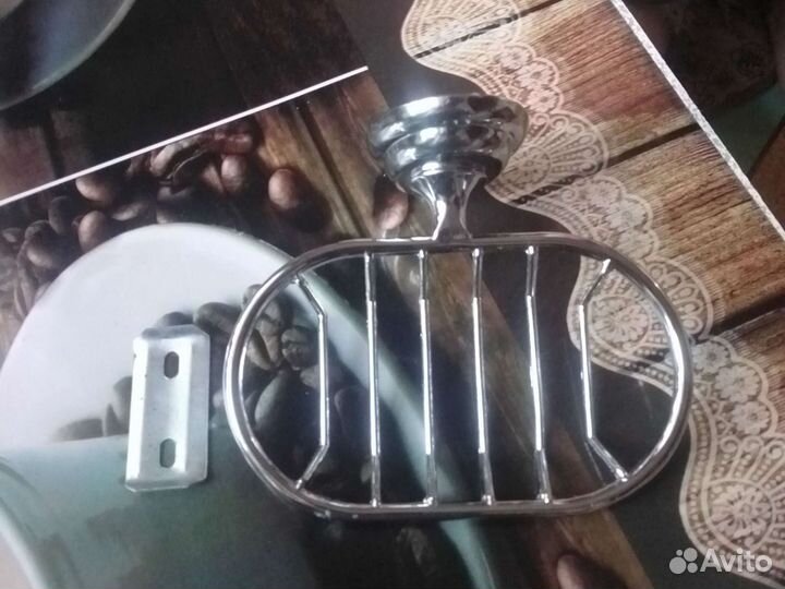 Мыльница металлическая