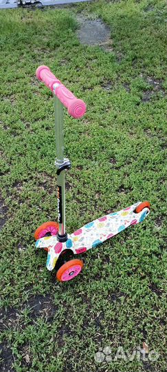 Самокат детский трехколесный бу