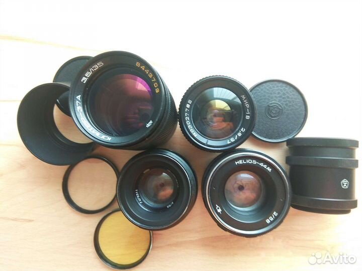 Объектив Мир 1В (рестайл)новый,Гелиос 44-2, 44М