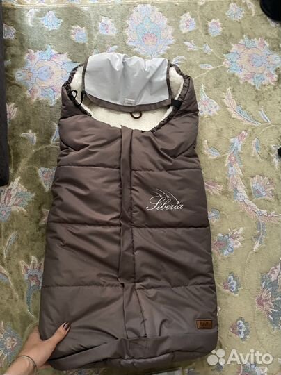 Зимний конверт в коляску