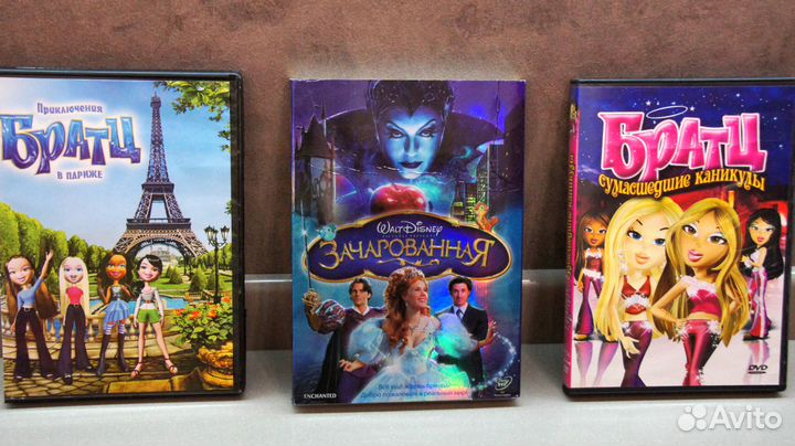 Мультфильмы на DVD дисках, компьютерные игры