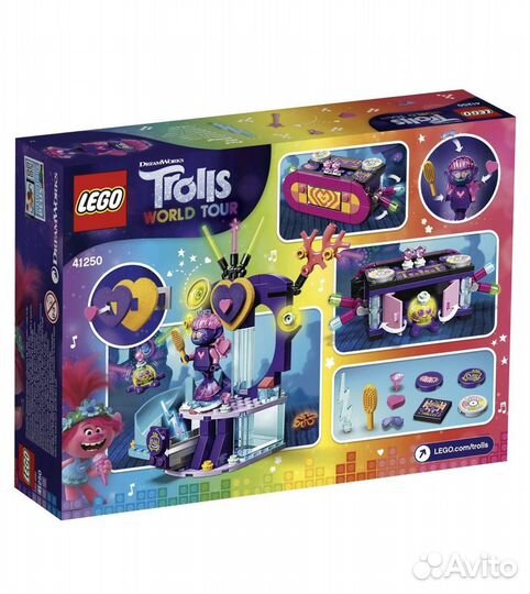 Конструктор lego Trolls Вечеринка на техно-рифе