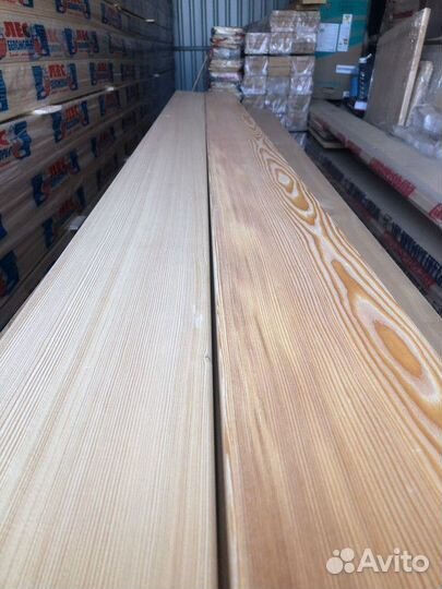 Палубная доска / сорт В / Пиломатериалы