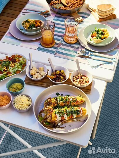 Поднос с 3 мисками IKEA