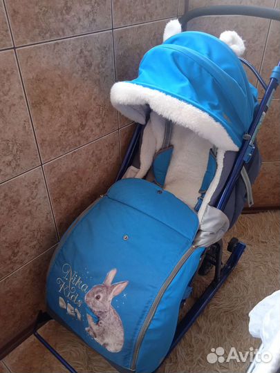 Санки коляска ника