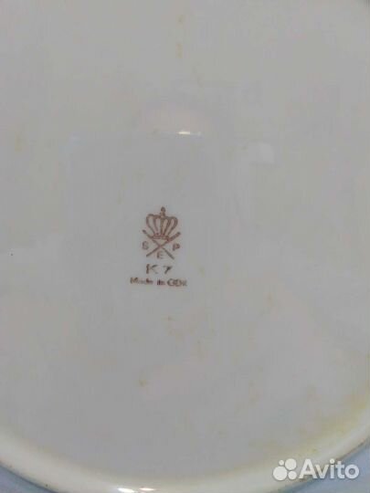 Блюдо фарфор Мадонна (Германия)