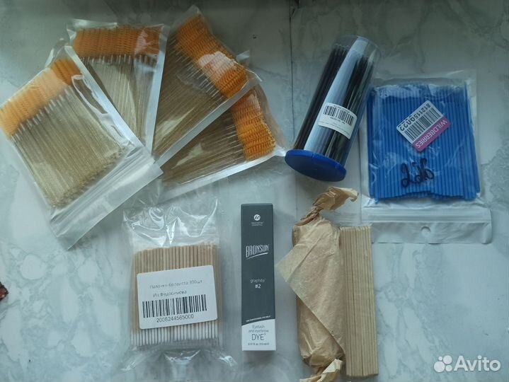 Микробраши, щеточки, краска, палочки для воска