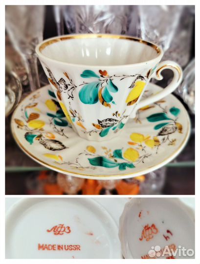 Чайные пары лфз. Made in ussr. 4 шт