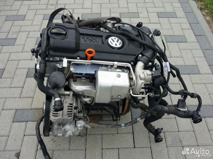 Двигатель 1.4 TSI caxa VW Golf 6 Гольф 6