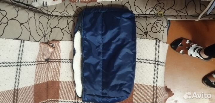 Зимний конверт в коляску на овчине