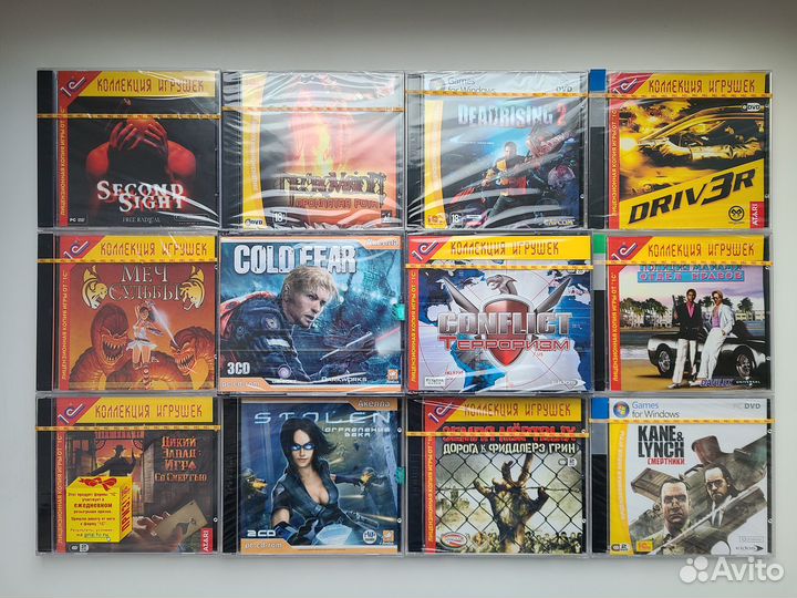 Силдовые лицензионные диски с играми 1С и Акеллы 2