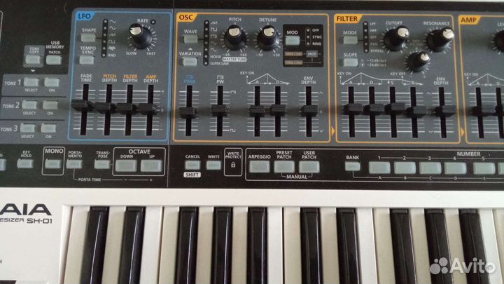 Синтезатор Roland gaia Мумийтроль с чехлом