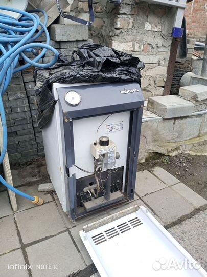 Газовый котел напольный бу 12.5 кв, автоматика сит