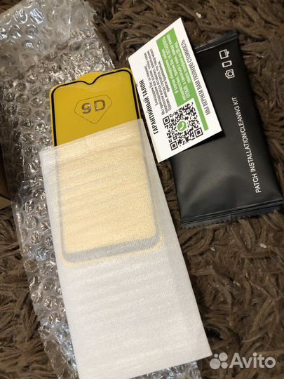 Новое защитное стекло 9d на samsung galaxy a01