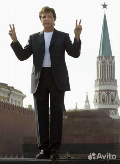 DVD Paul McCartney Маккартни Москва 2003 20 лет