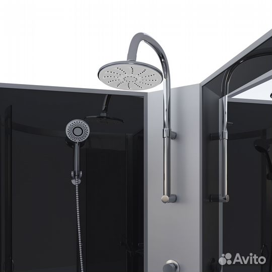 Душевая кабина Niagara Classic NG-2510-14lbkt (120х80х210)