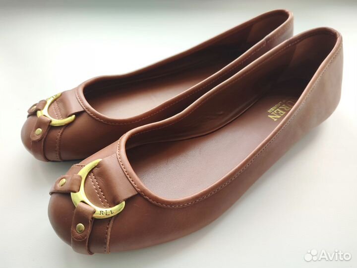 Балетки Ralph lauren Abigale оригинал кожа 39